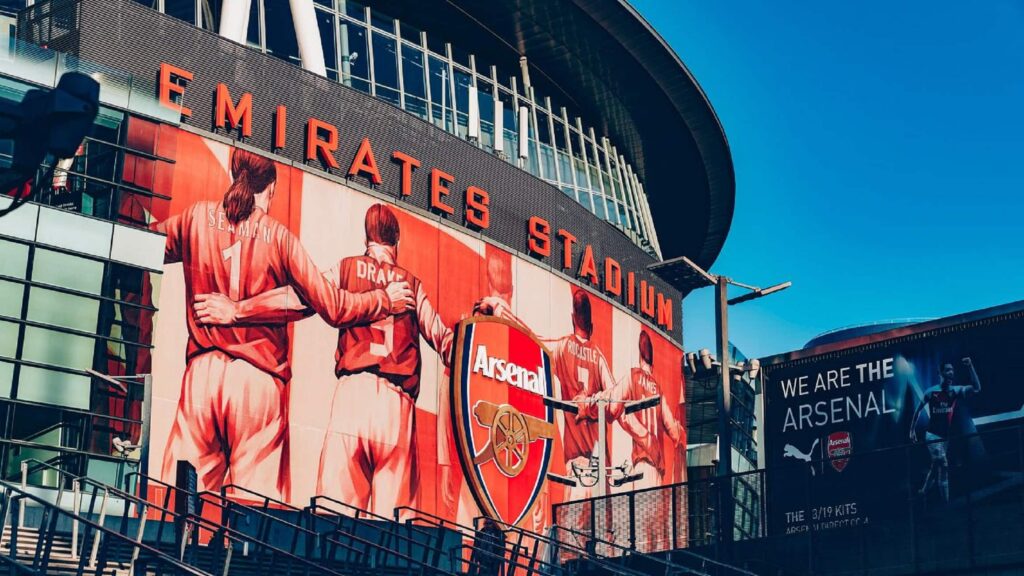 arsenal fc pubblicità cripto 1