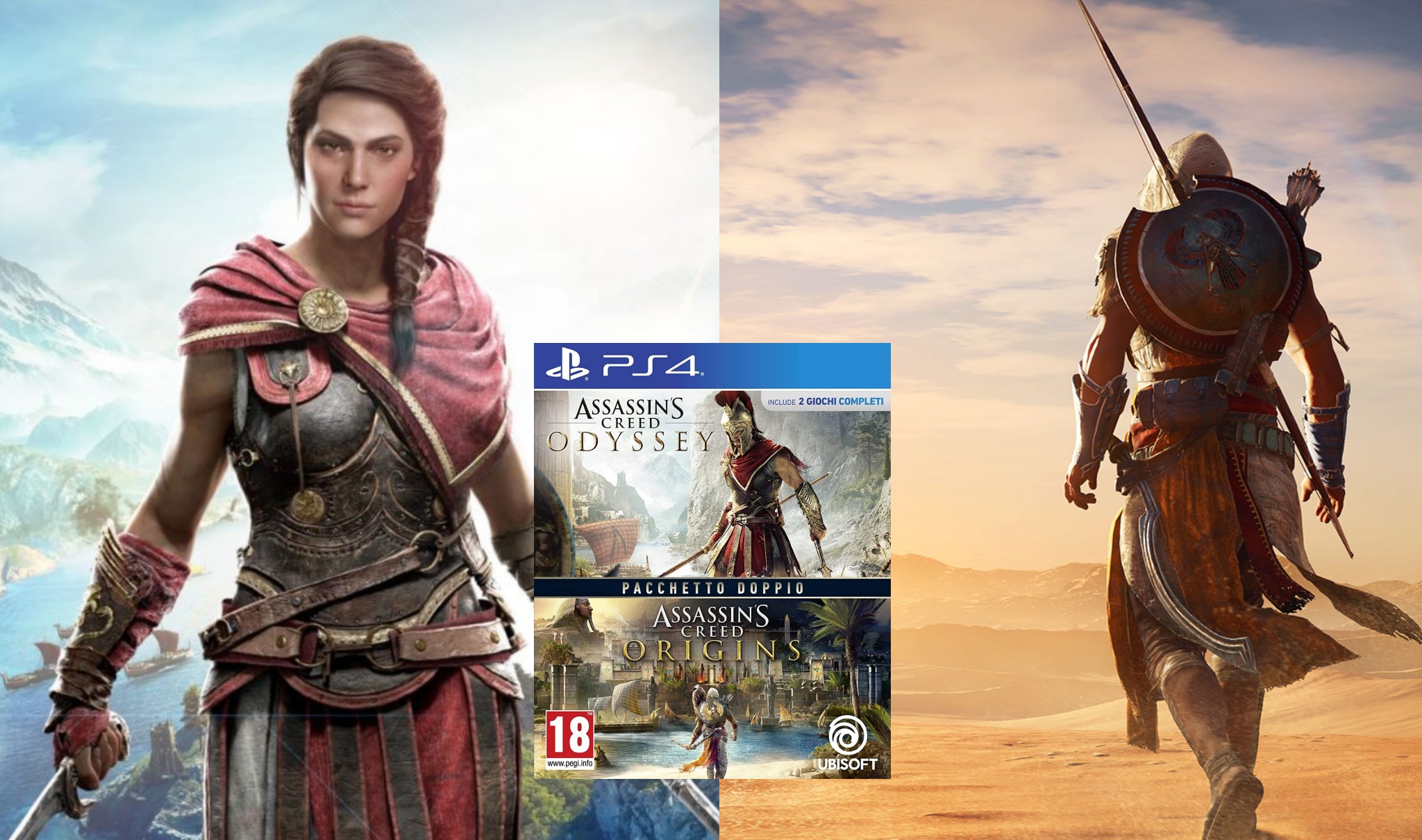 Assassin's Creed Odyssey e Origins