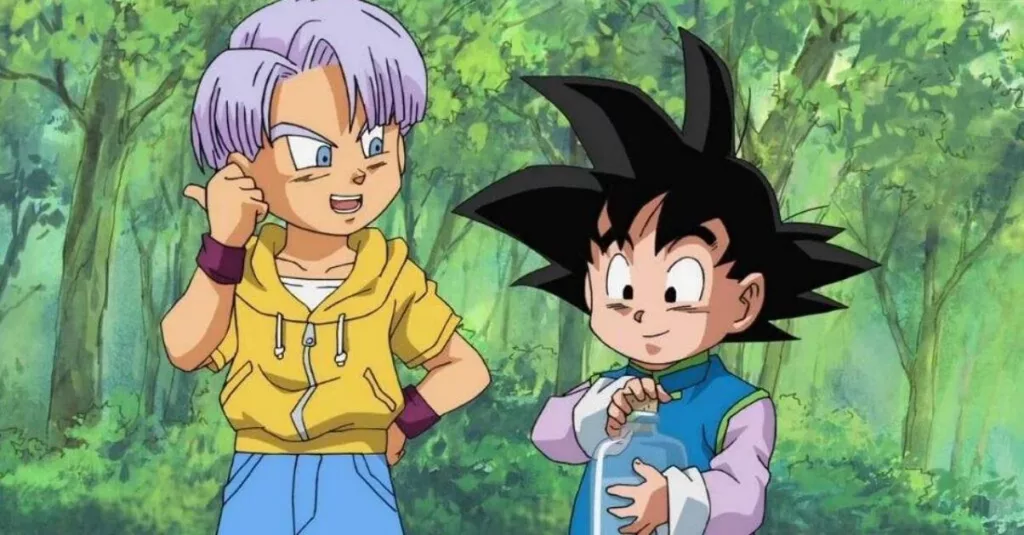 dragon ball goten trunks