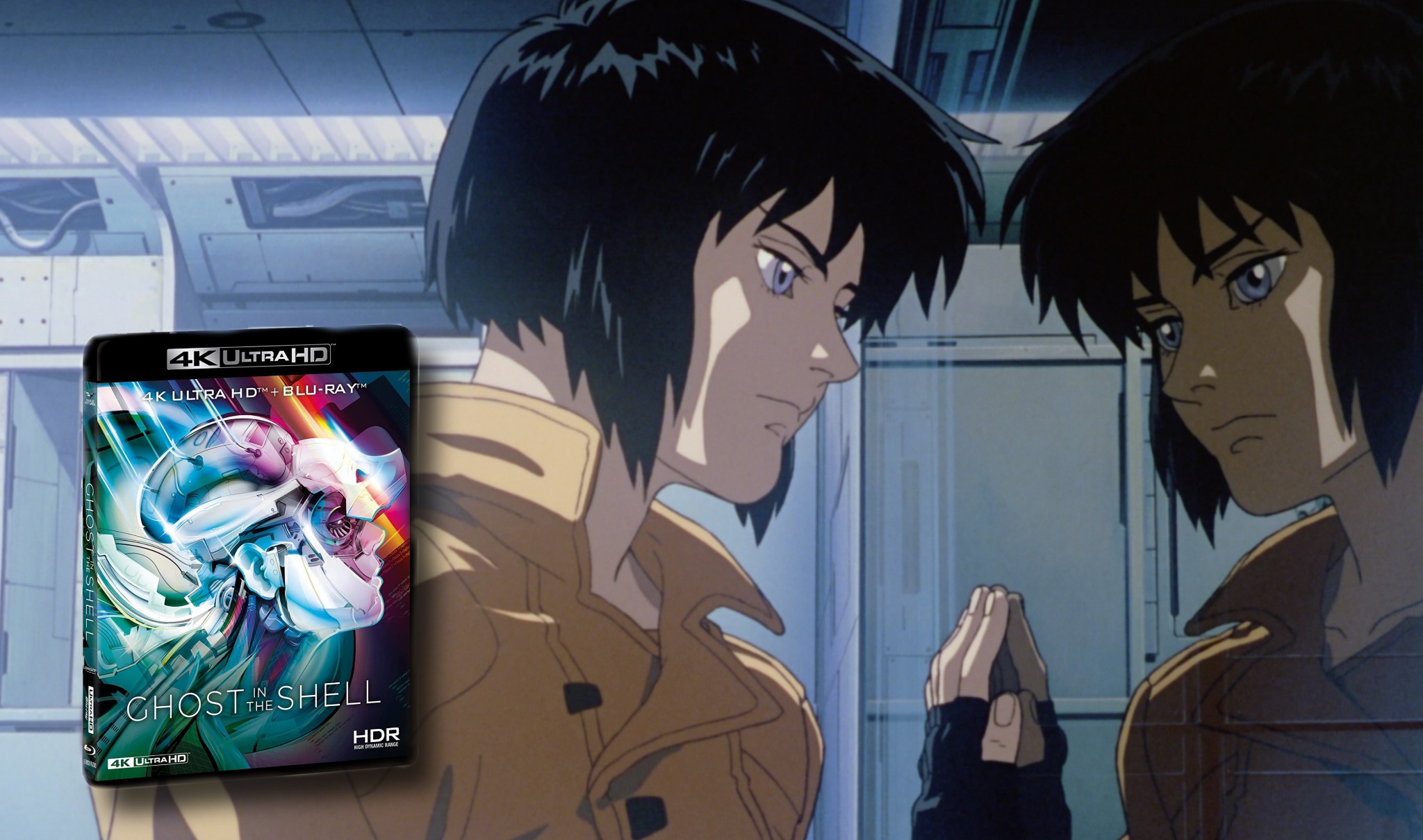 Motoko di Ghost in The Shell