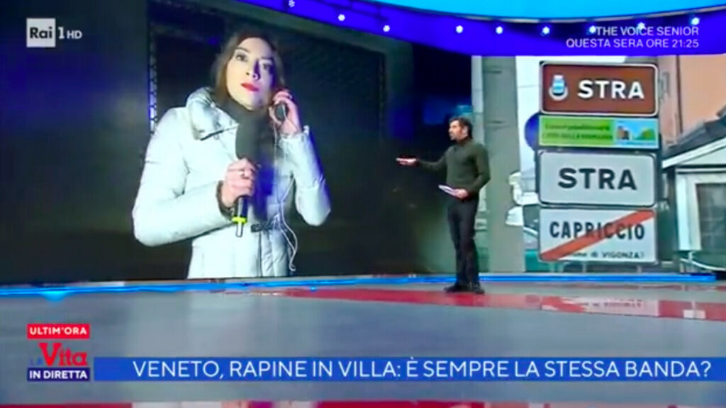 La Vita in Diretta: giornalista derubata durante un servizio sulle rapine. 1 la vita in diretta filomena leone