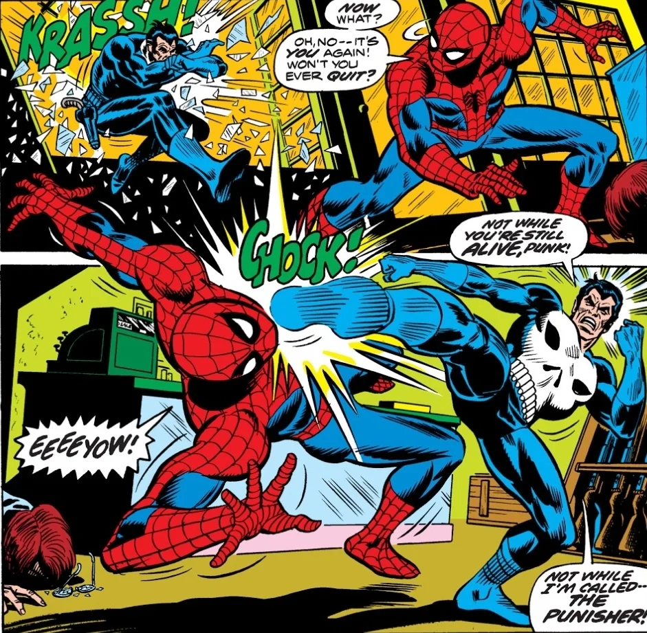 spider-man the punisher
