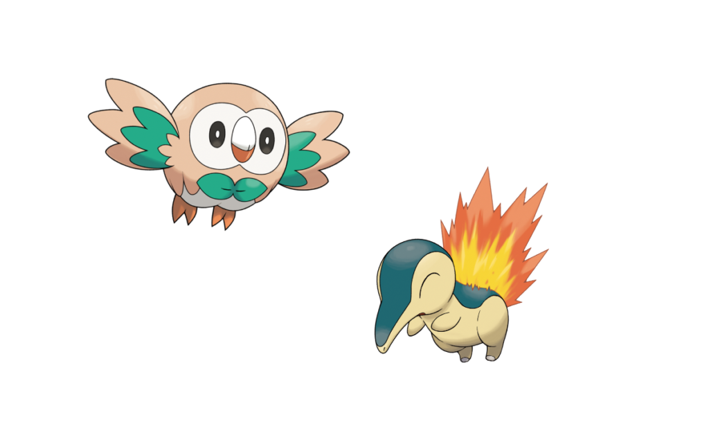 Rowlet, Cyndaquil