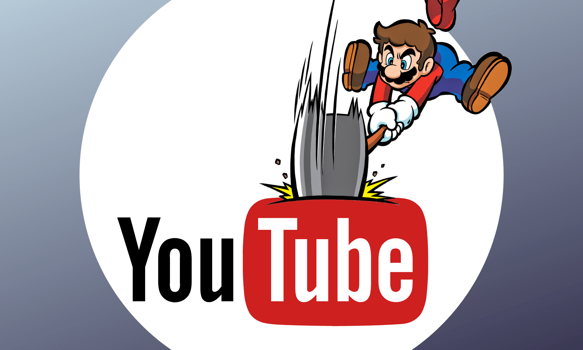 super mario nintendo ban youtube