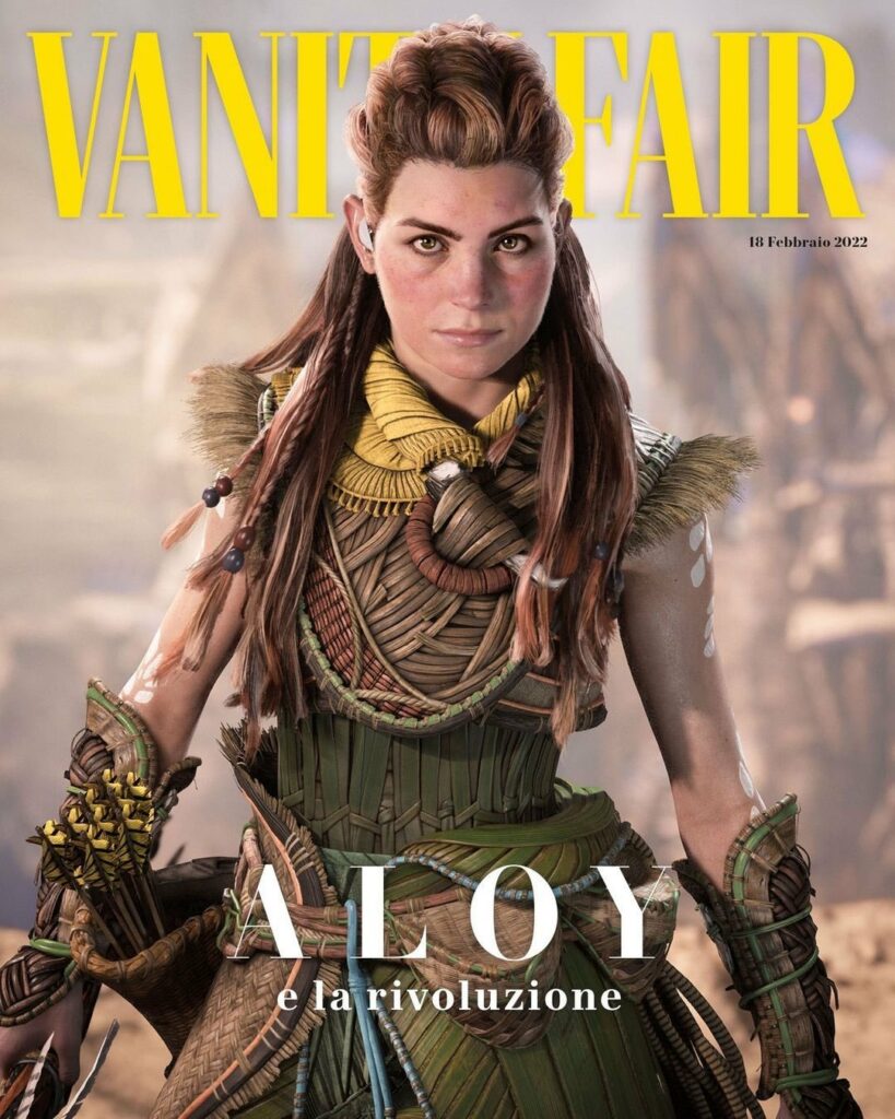 aloy vanity fair italia cover