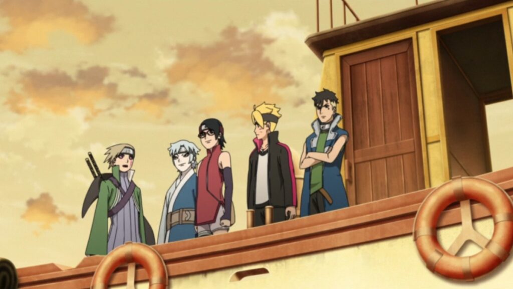 boruto team 7 kagura