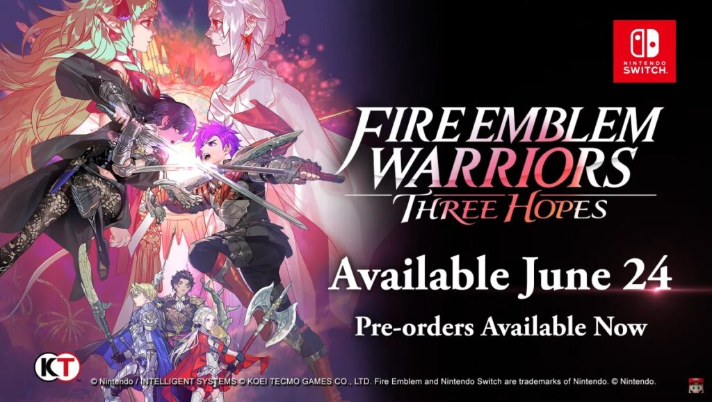 fire emblem warriors three hopes date