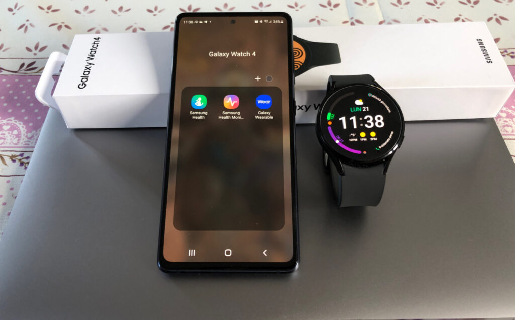 Samsung Galaxy Watch 4 e S20 FE