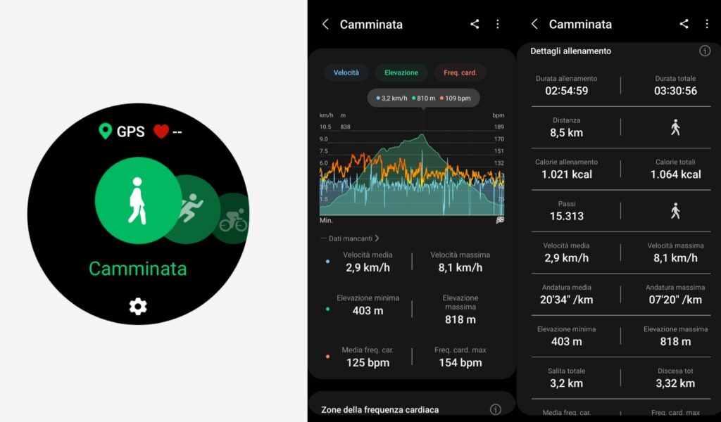 Galaxy Watch 4 Samsung Health fitness