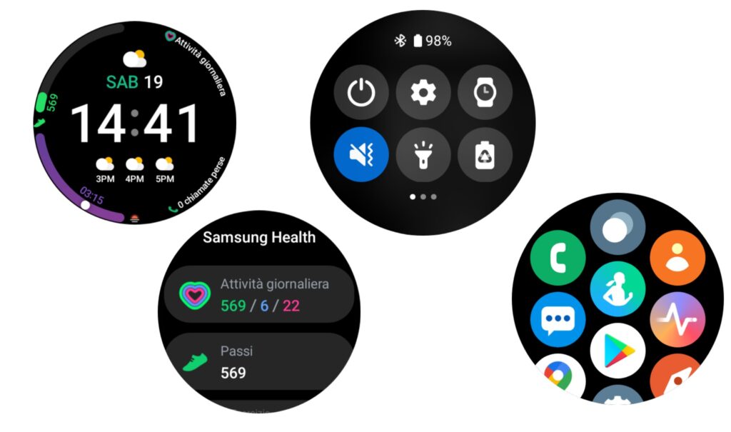 Samsung Galaxy Watch 4 quadranti