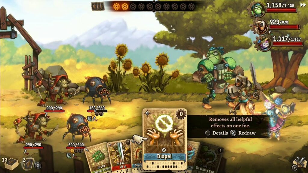 steam world quest screenshot