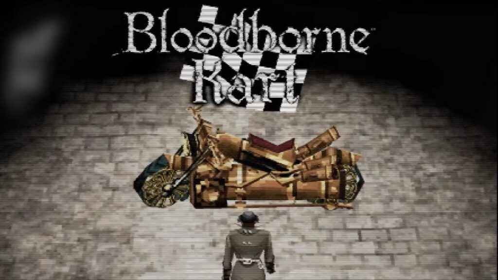 Bloodborne kart schermata del titolo