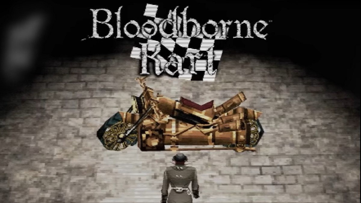 Bloodborne kart schermata del titolo