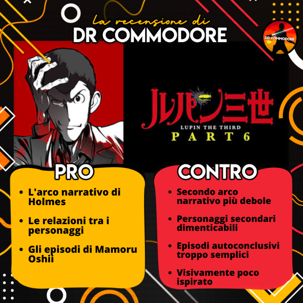 lupin parte 6 pro e contro