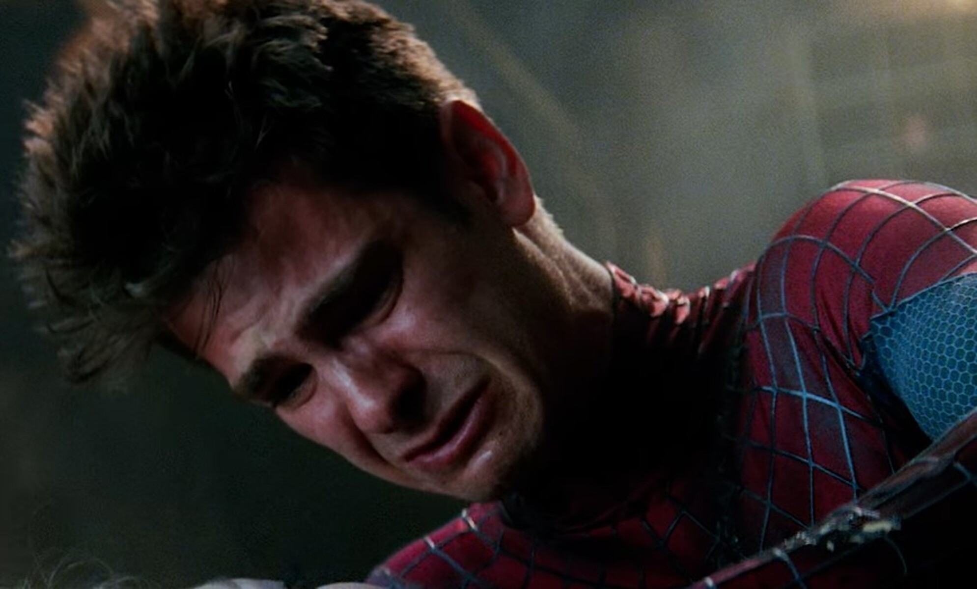 Andrew garfield as peter parker