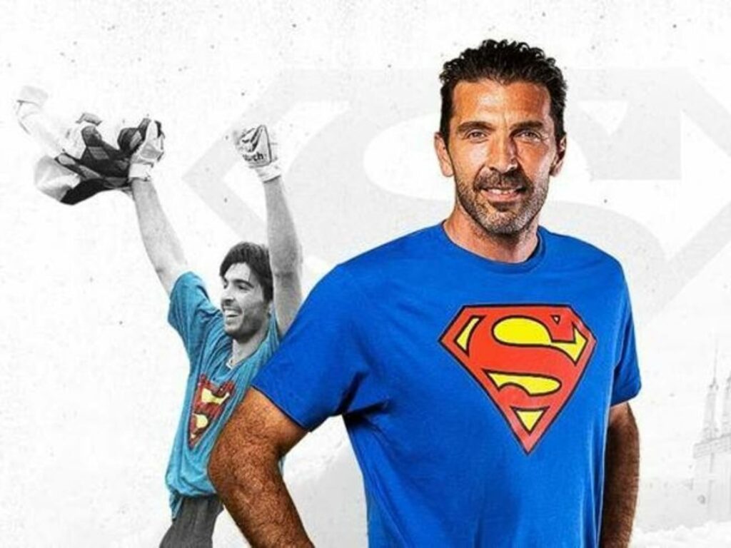 gigi buffon superman