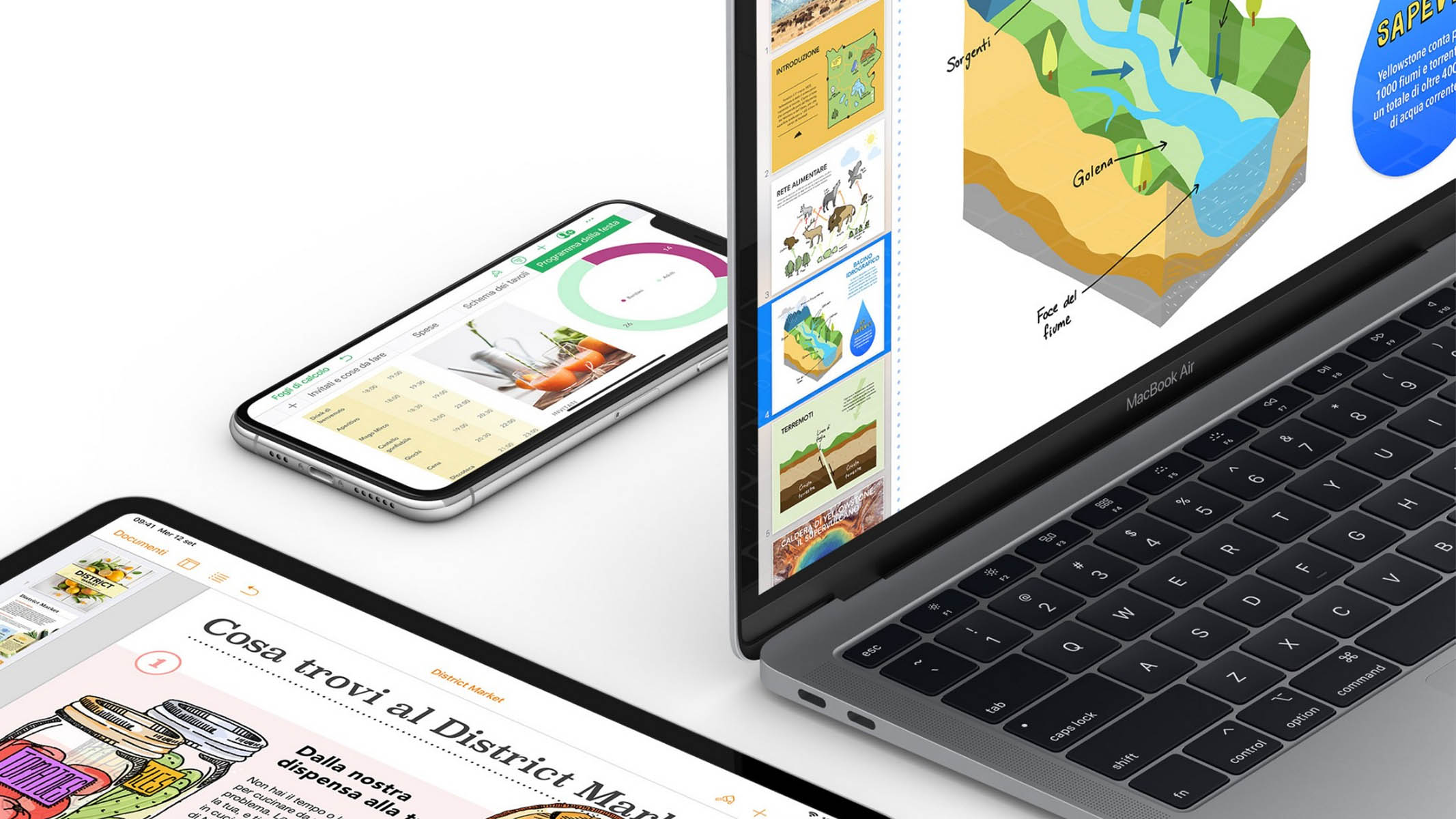 Apple iOS 16 iWork MacOS