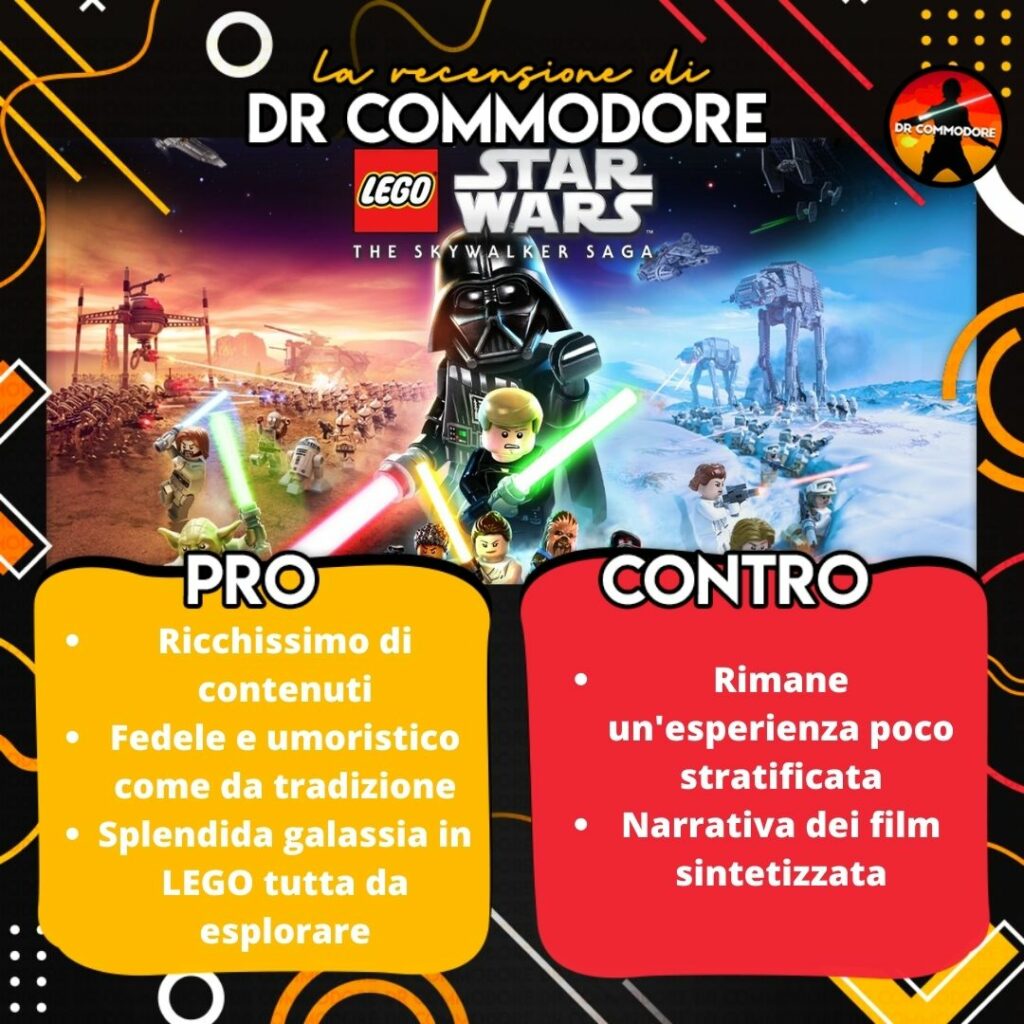 lego star wars skywalker saga recensione drc