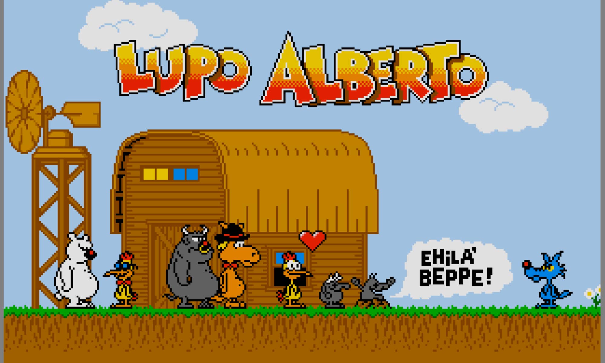 Lupo Alberto the videogame: 25 anni dopo, rilasciata gratuitamente la  versione Atari ST mai pubblicata