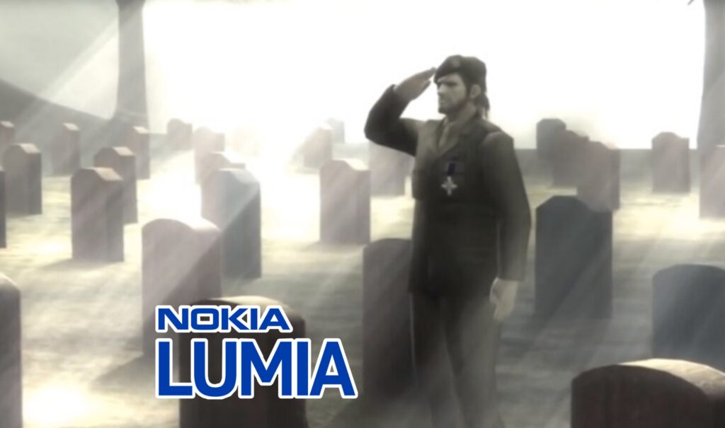 Nokia Lumia e Metal Gear Solid 3
