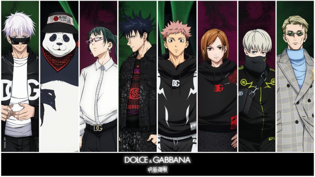 jujutsu kaisen dolce&gabbana