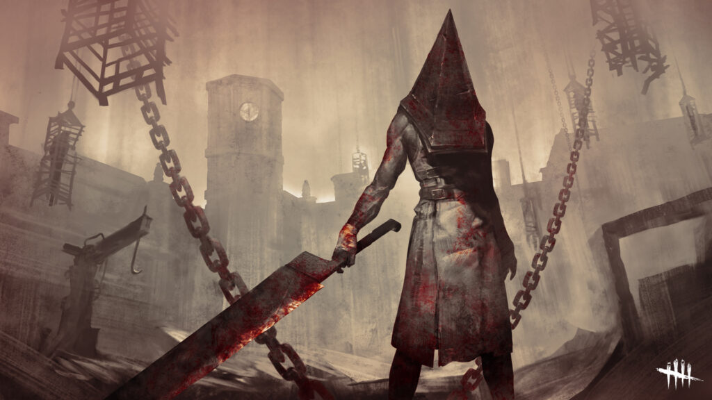 Silent-Hill-pyramid head artwork