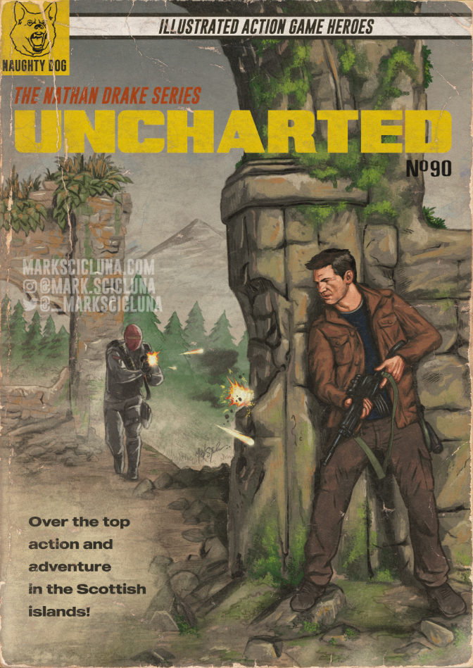 UNCHARTED fumetti vintage