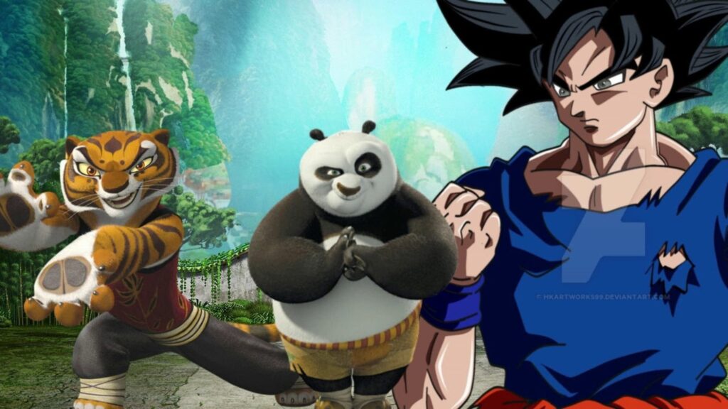 Dragon Ball kung fu panda