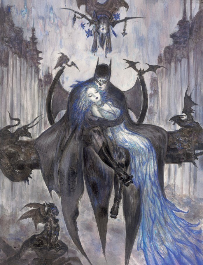 Yoshitaka Amano Draws Batman for Detective Comics cover