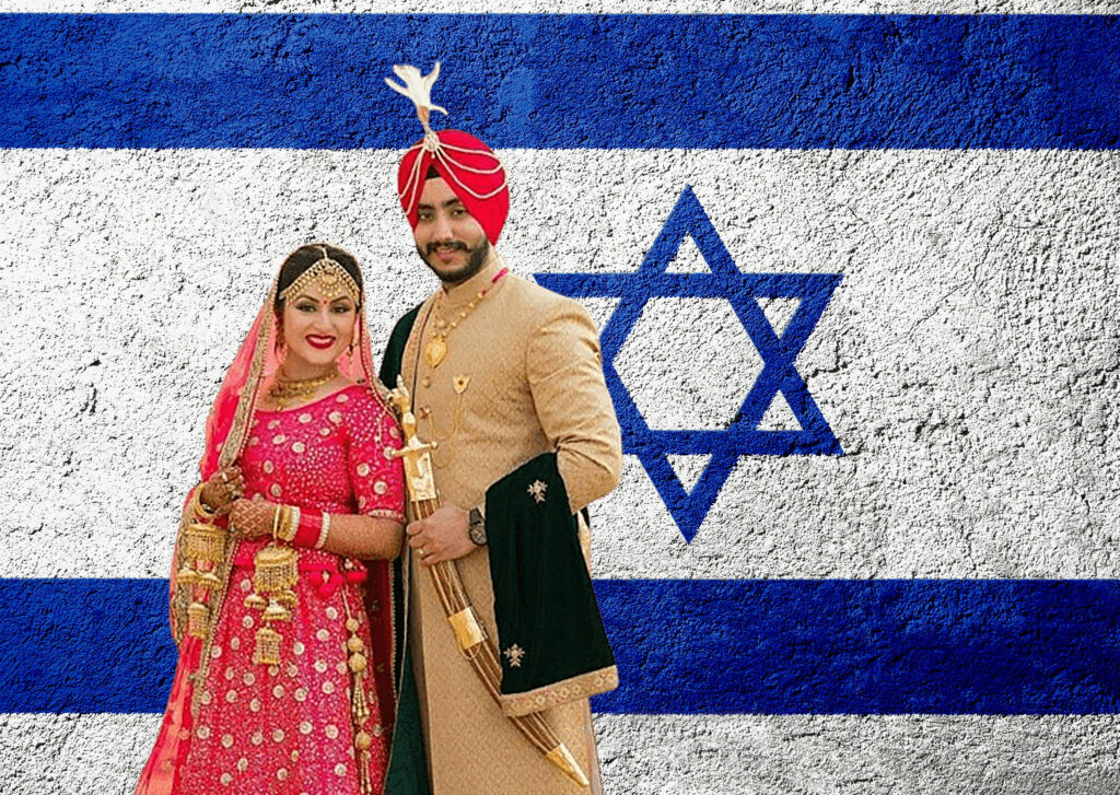 sposi indiani ebrei