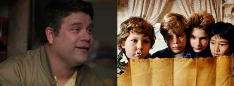 sean astin calls back to his own childhood role in the goonies photo u1