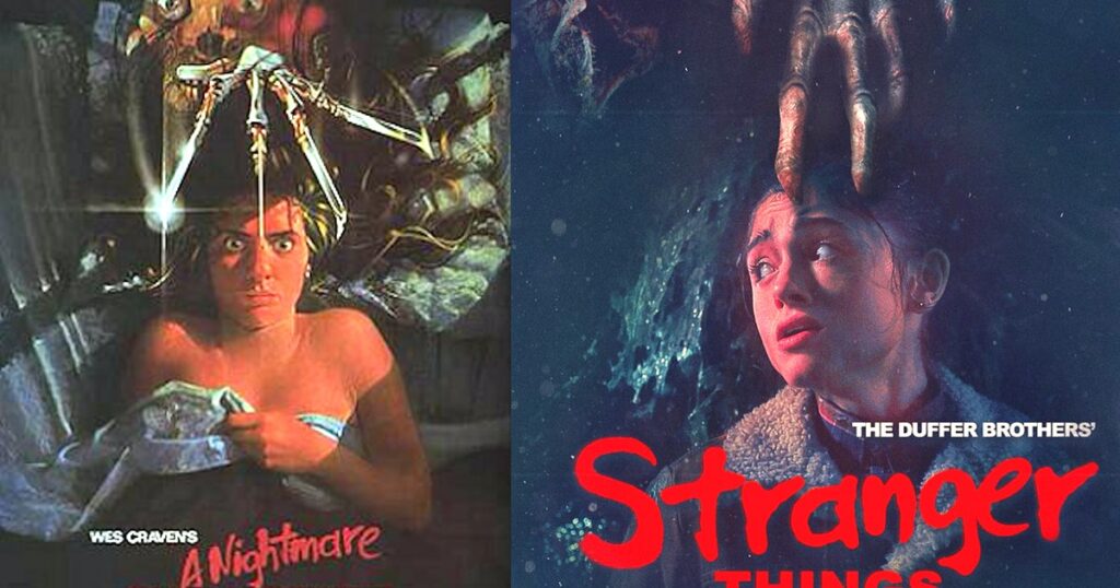 stranger things season 2 nods to a nightmare on elm street