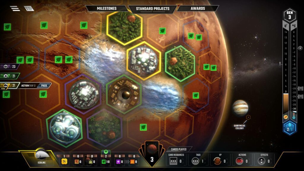 terraforming mars screenshot 2