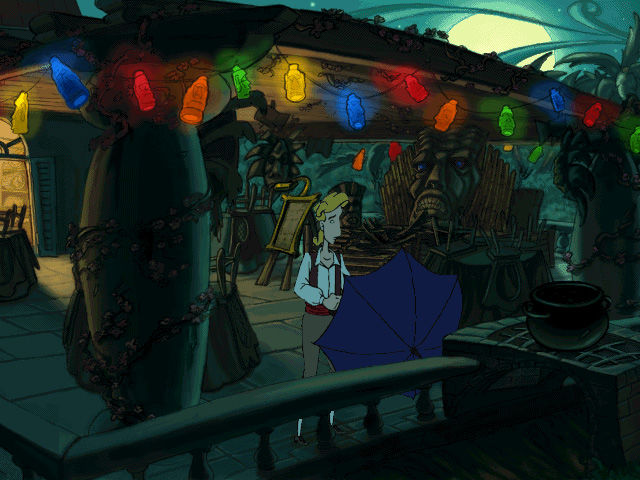 the curse of monkey island screenshot 2