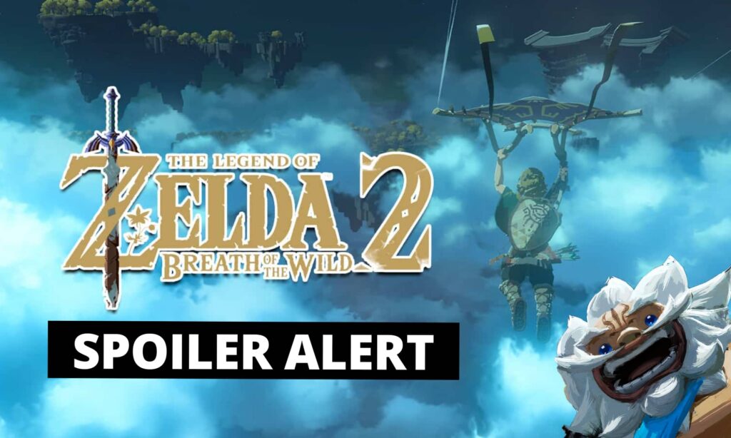 zelda breath of the wild 2 spoiler copertina