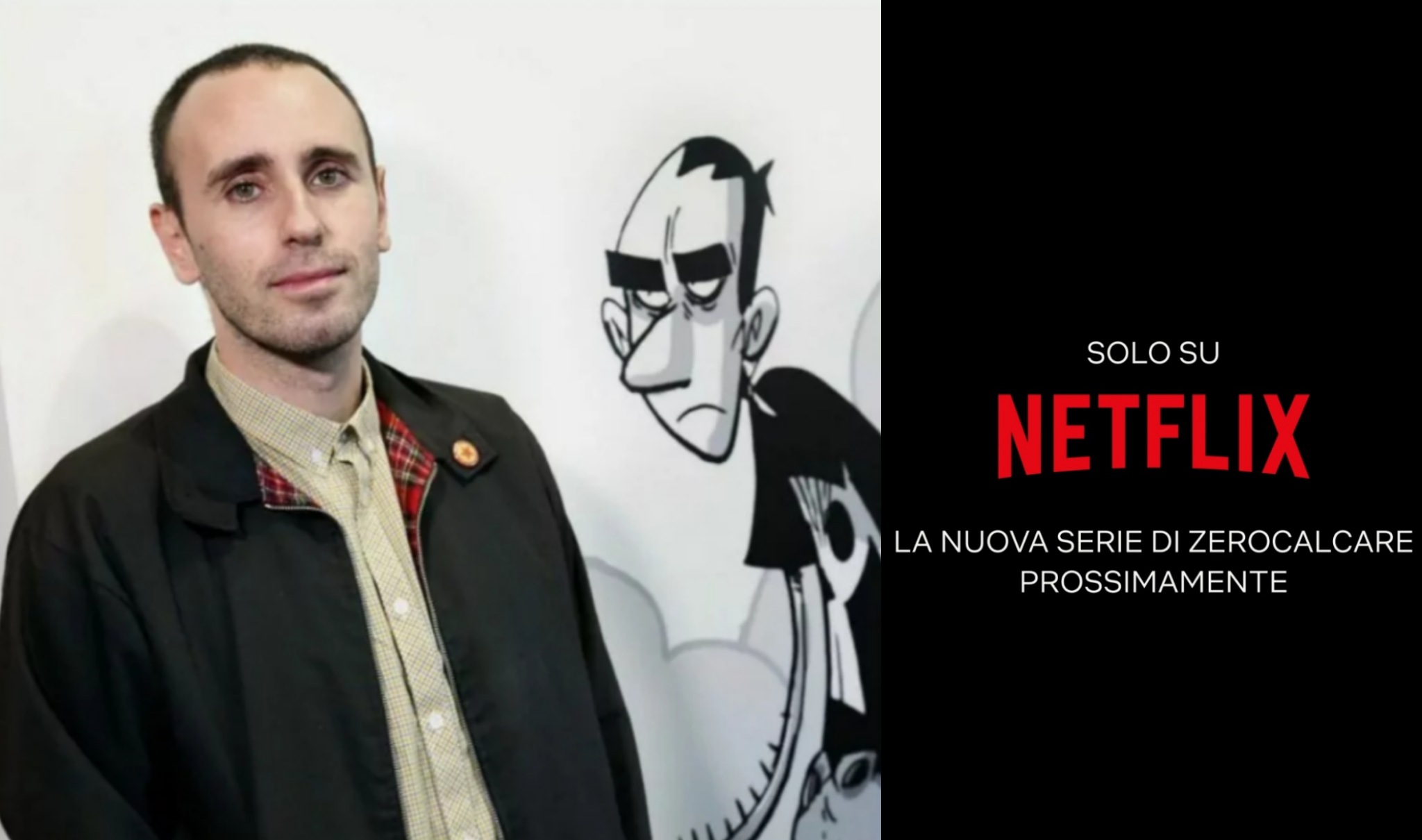 Zerocalcare nuova serie Netflix