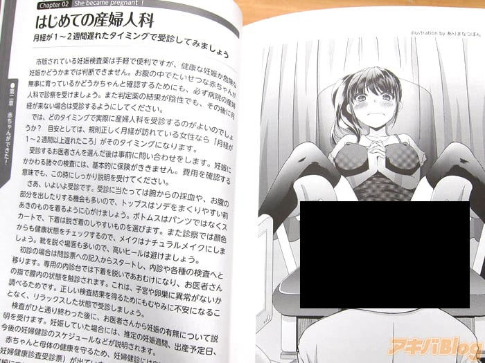 Esta guia de embarazo con ilustraciones anime parece ser un H 8 copia