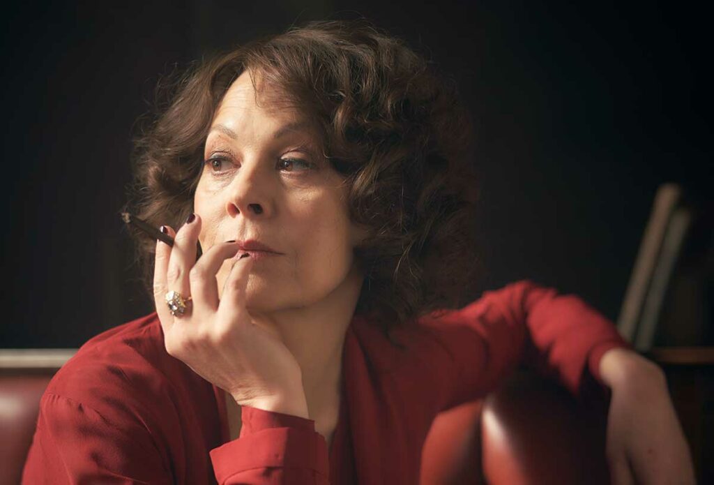 Helen McCrory lemozionante messaggio dal set di Peaky Blinders