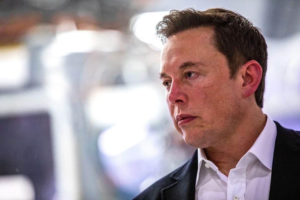 Elon Musk, il ceo di Tesla