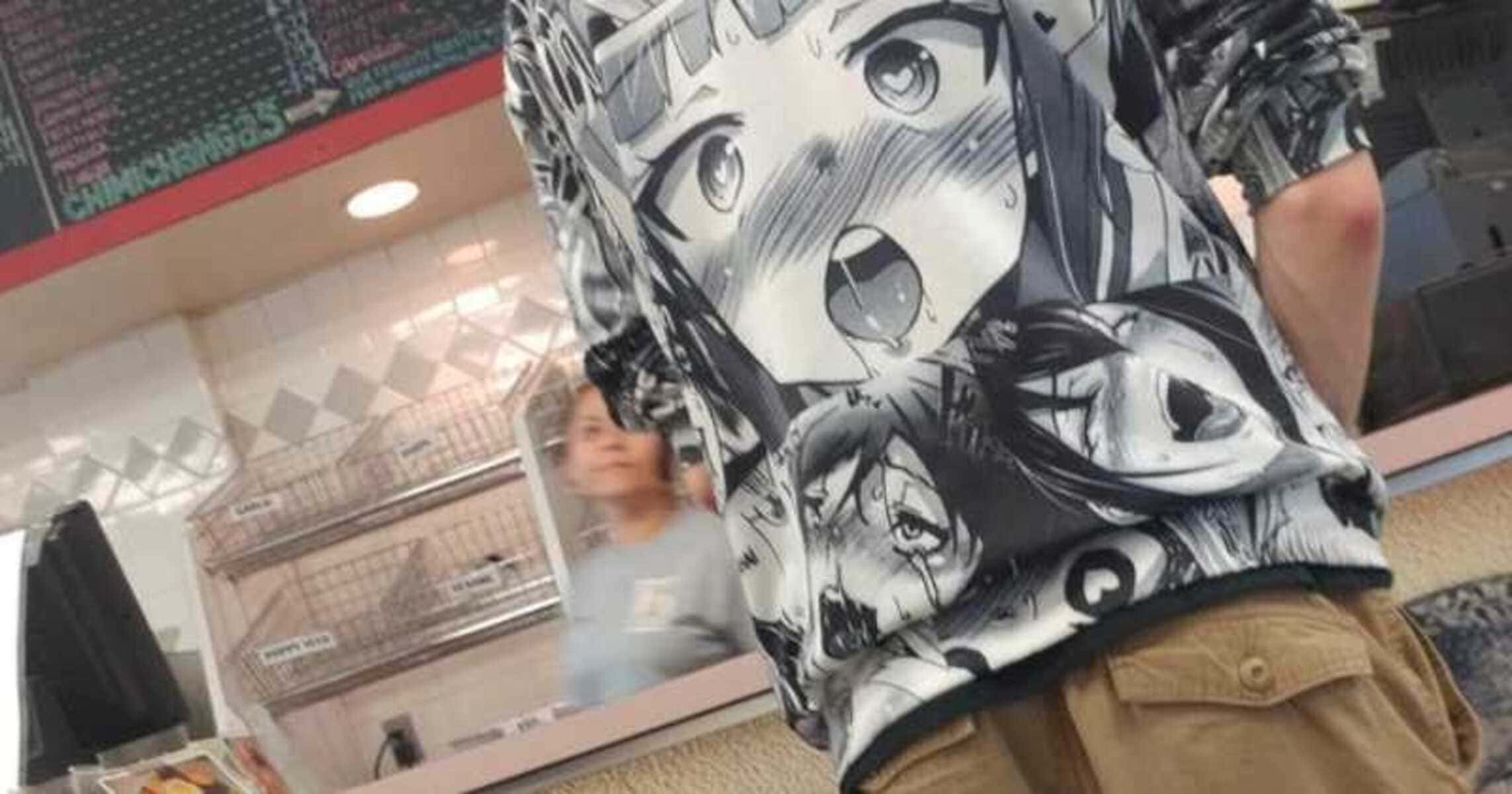 Otaku pede emprego com Moletom de Ahegao 1