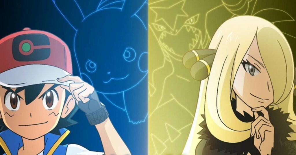 Pokemon Hypes Ash vs Cynthia con un nuovo poster 1