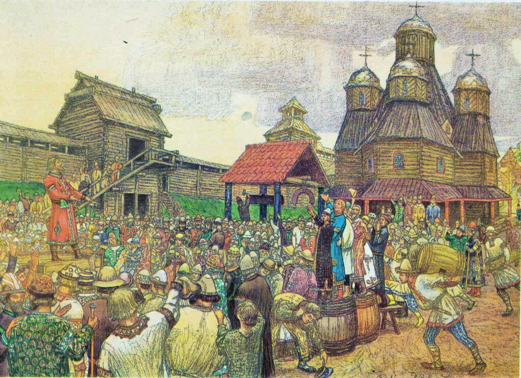 Pskov Veche Vasnetsov