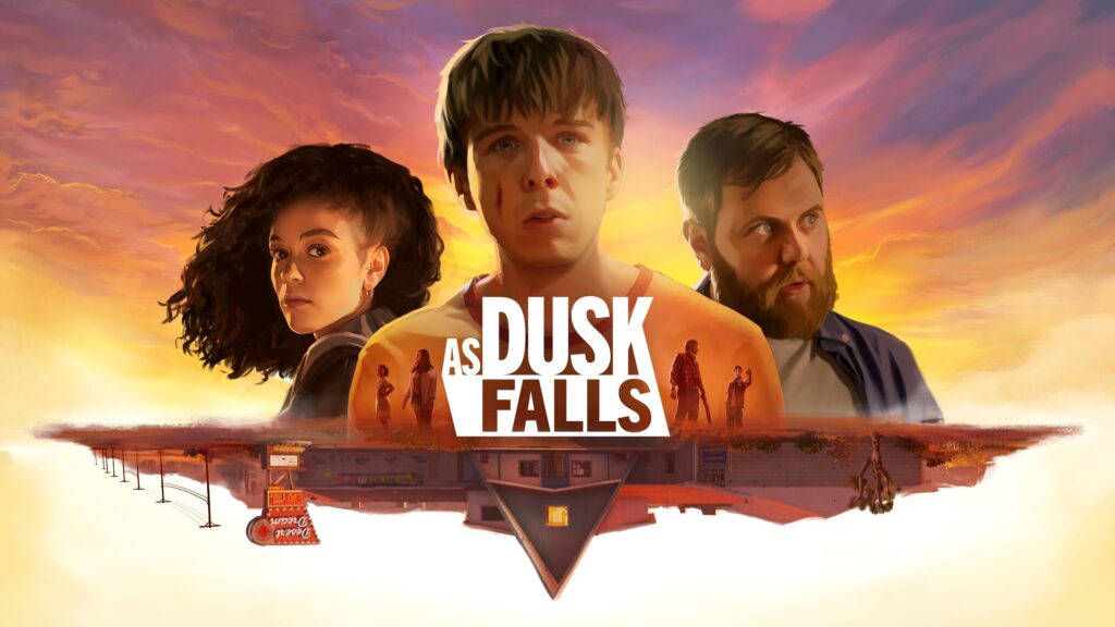 as dusk falls copertina