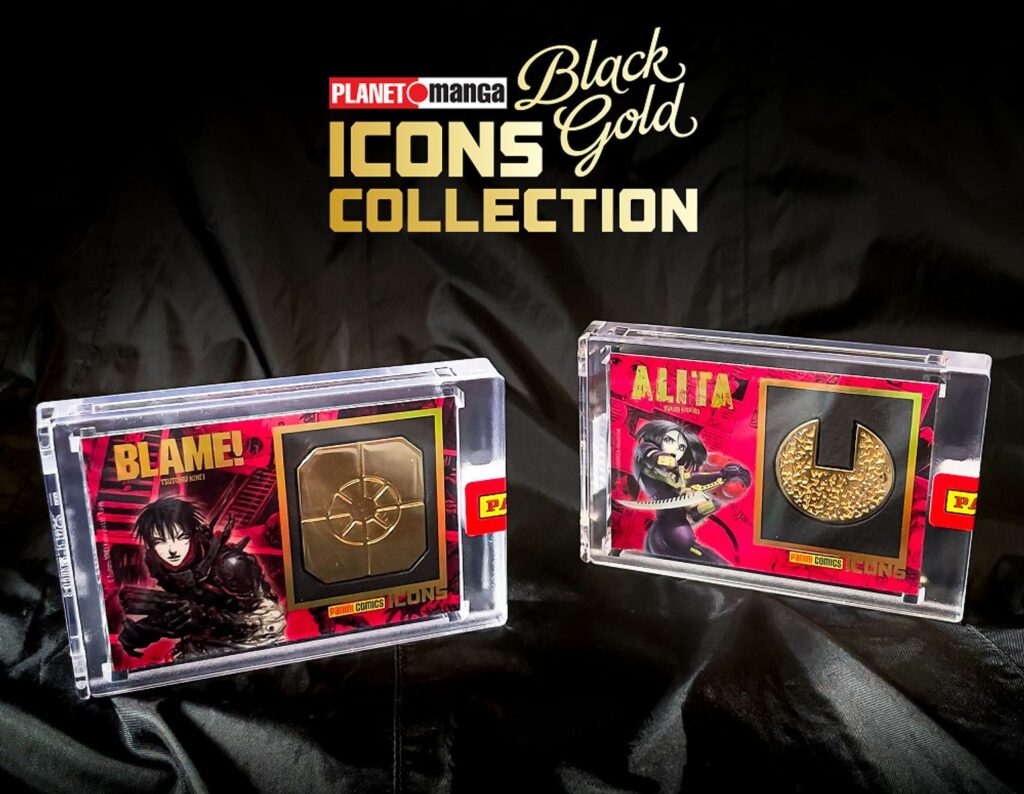 planet manga panini comics icons black gold collection