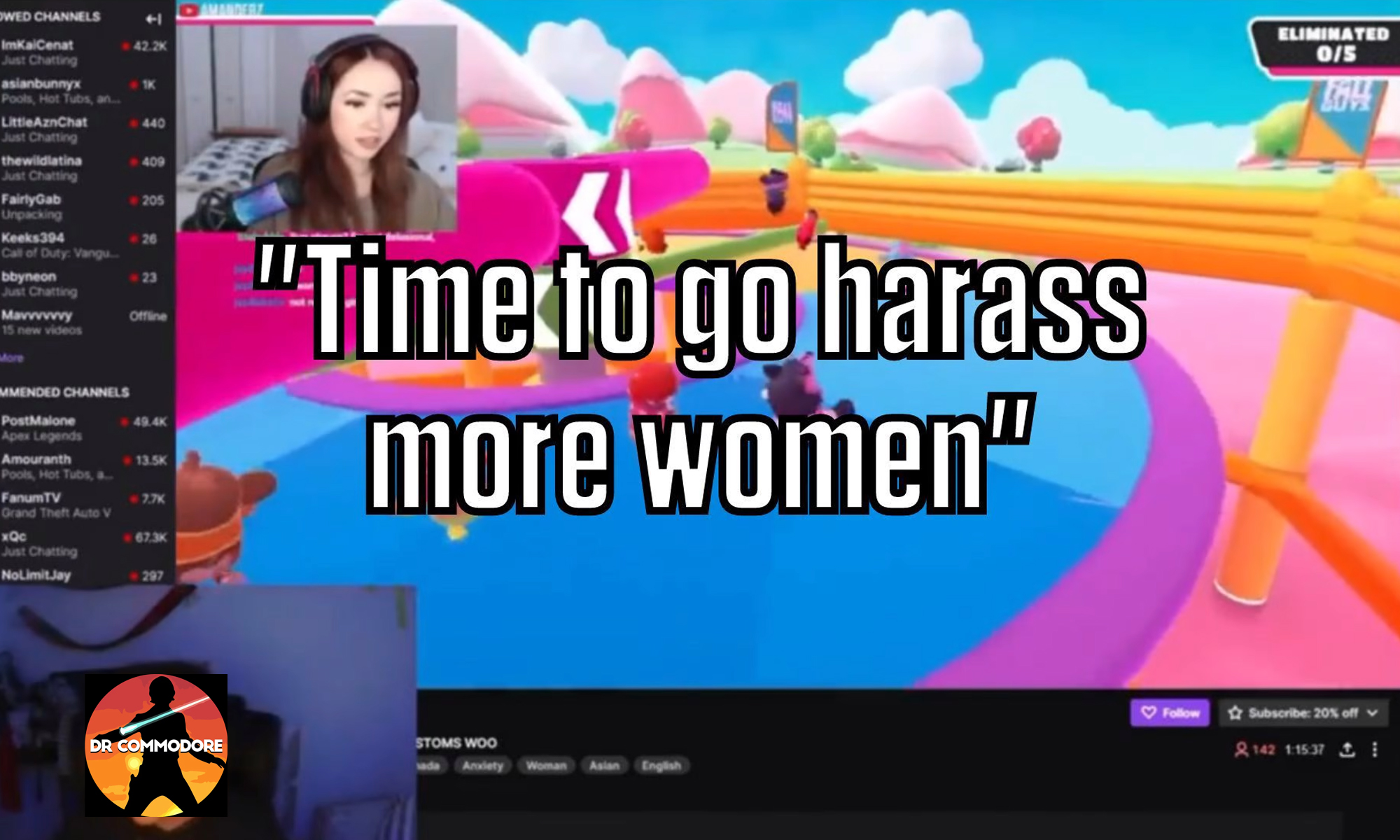Twitch, un giovane streamer molesta le donne "Mi diverto, ed è anche un buon contenuto"