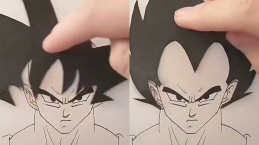 dragon ball tiktok goku gohan vegeta