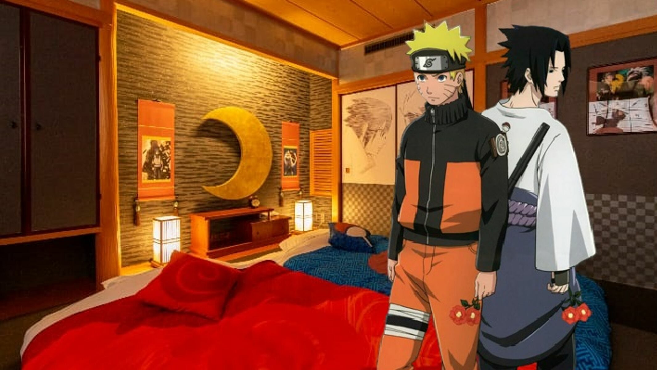 naruto sasuke hotel