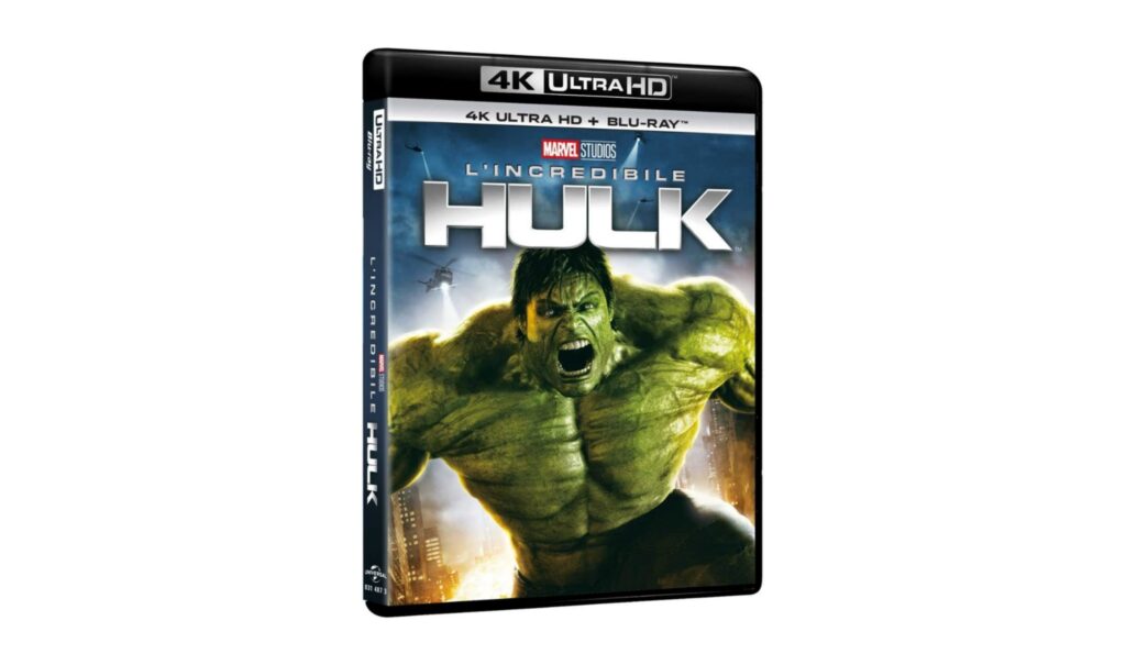 L'Incredibile Hulk blu-ray Ultra HD