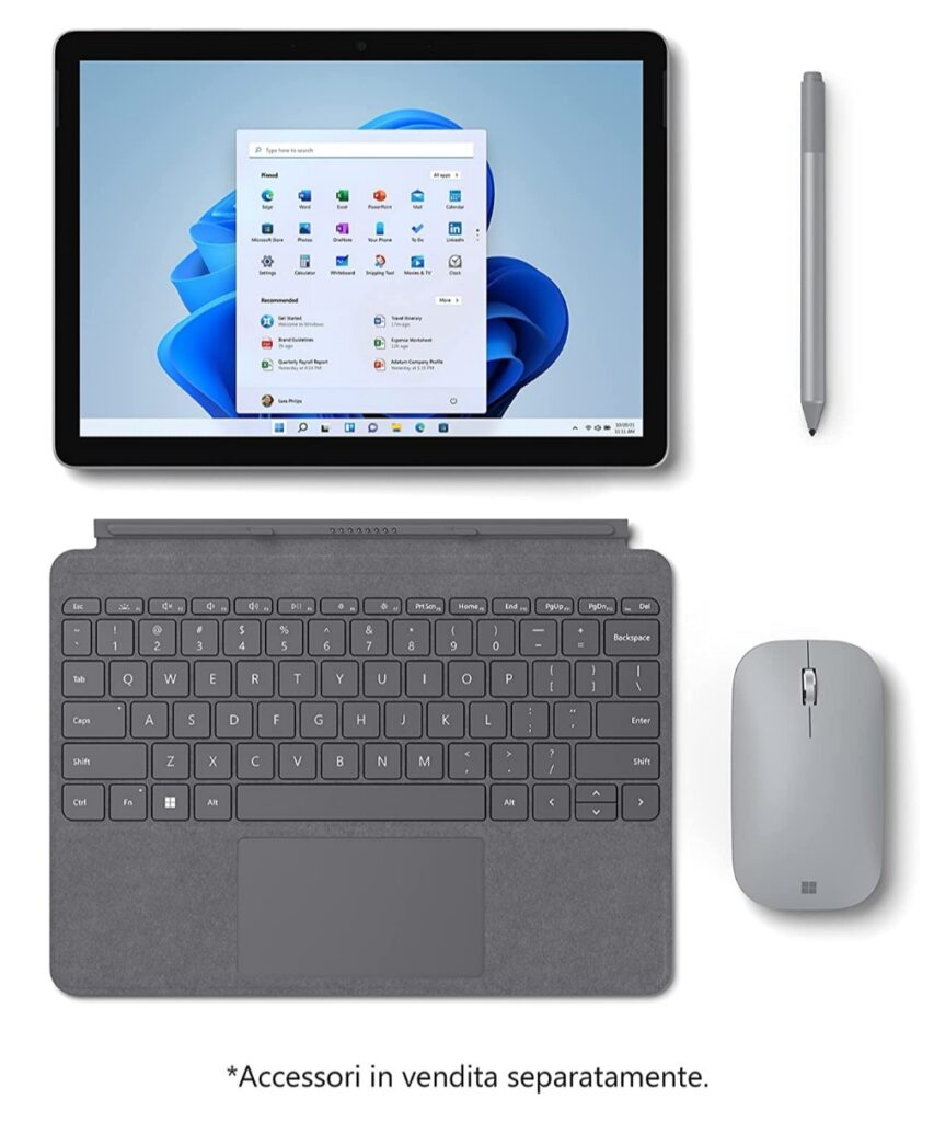 Microsoft Surface Go 3 accessori