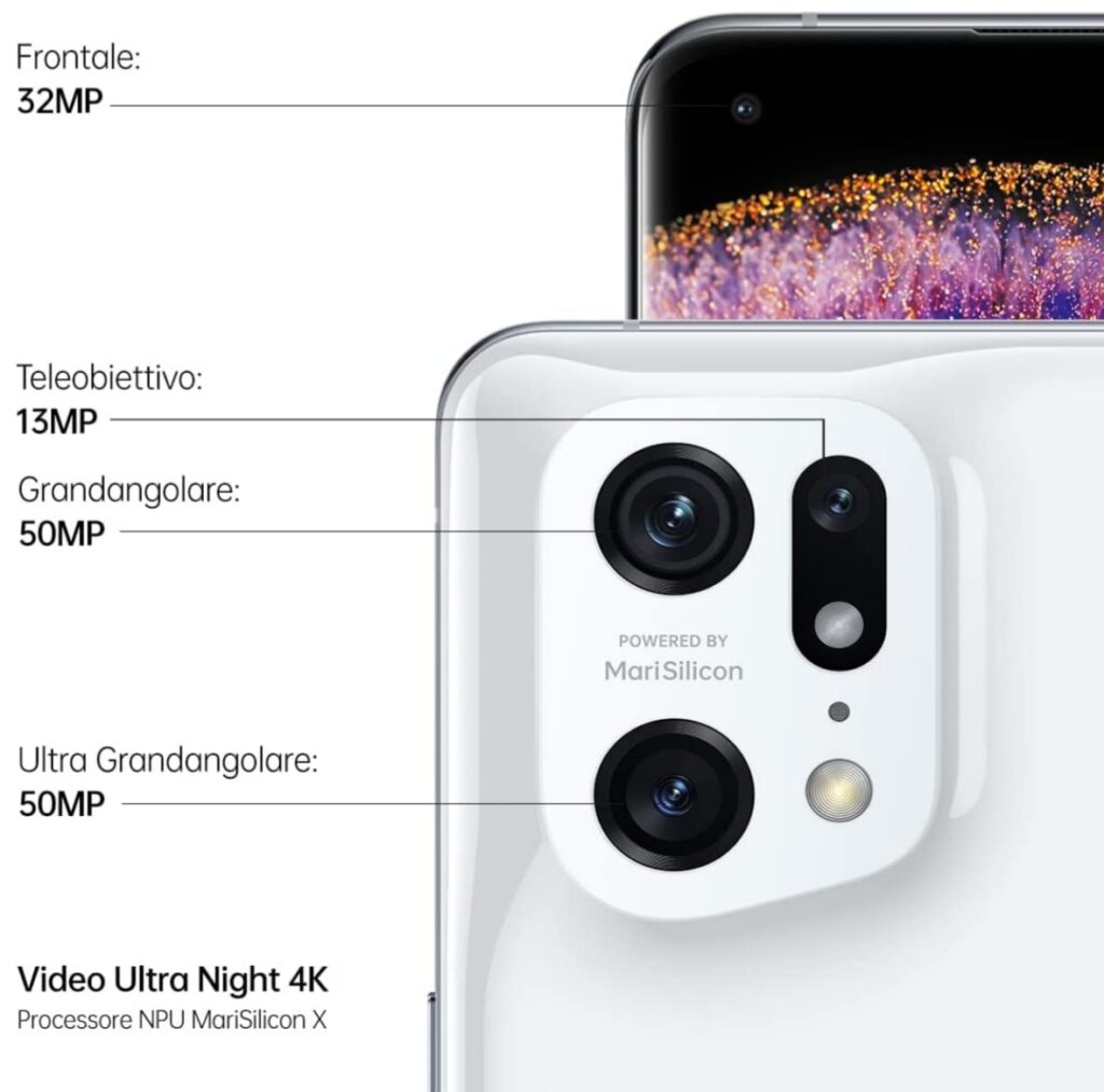 Oppo Find X5 Pro fotocamere